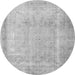 Square Persian Gray Traditional Rug, tr3432gry