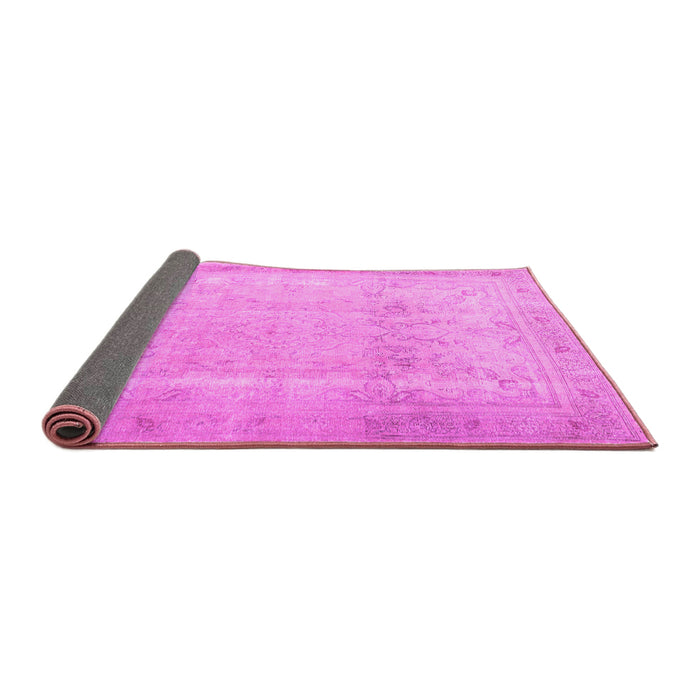 Sideview of Persian Pink Traditional Rug, tr3432pnk