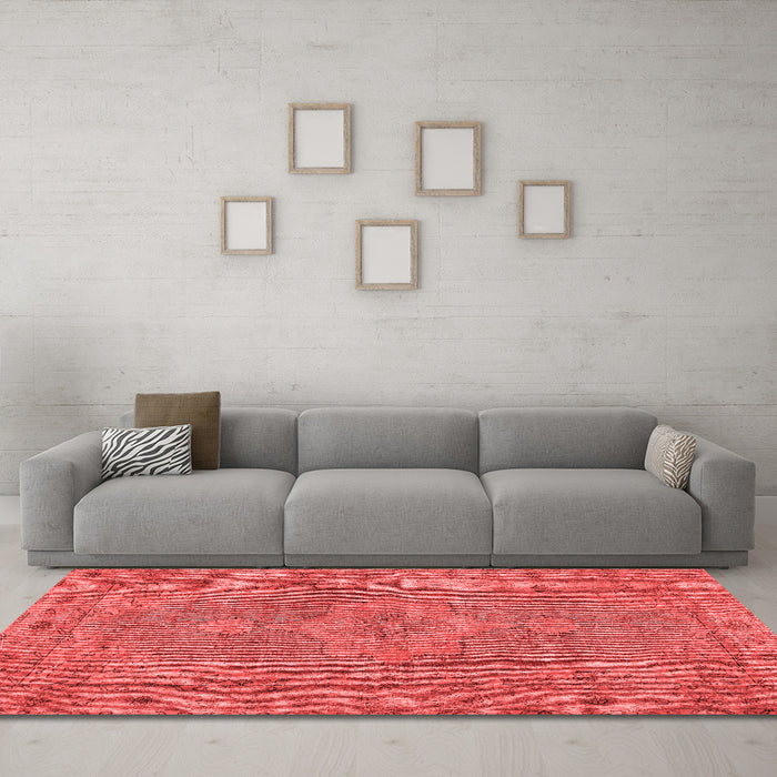 Traditional Red Washable Rugs