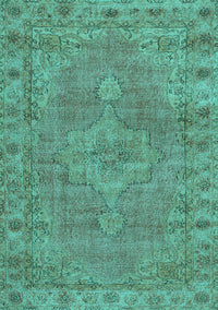 Persian Turquoise Traditional Rug, tr3433turq