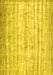 Machine Washable Persian Yellow Traditional Rug, wshtr3434yw