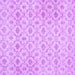 Square Machine Washable Persian Purple Traditional Area Rugs, wshtr3435pur