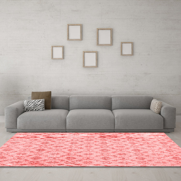 Traditional Red Washable Rugs