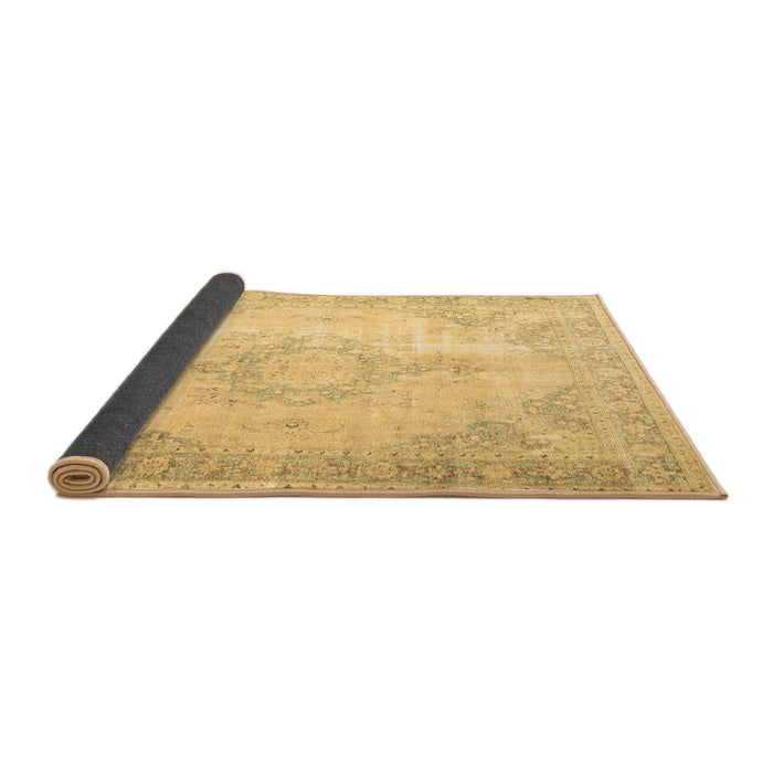 Sideview of Persian Brown Traditional Rug, tr3436brn