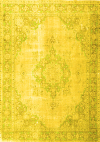 Persian Yellow Traditional Rug, tr3436yw