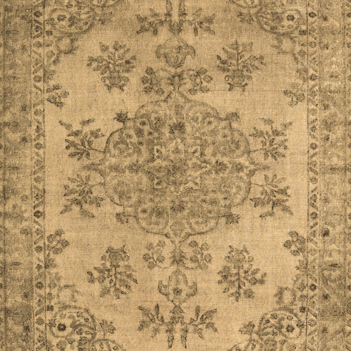 Machine Washable Persian Brown Traditional Rug, wshtr3437brn