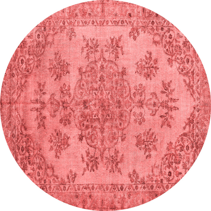 Machine Washable Persian Red Traditional Rug, wshtr3437red