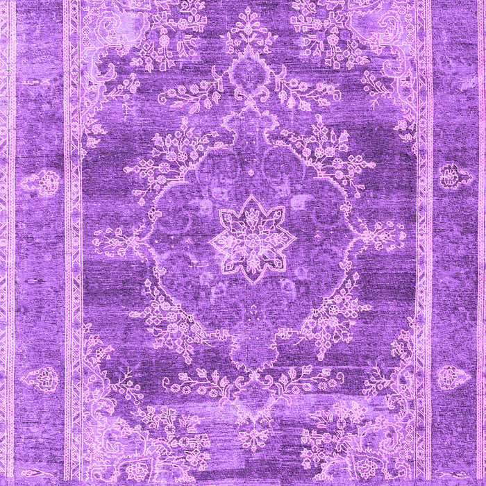 Machine Washable Persian Purple Traditional Area Rugs, wshtr3438pur