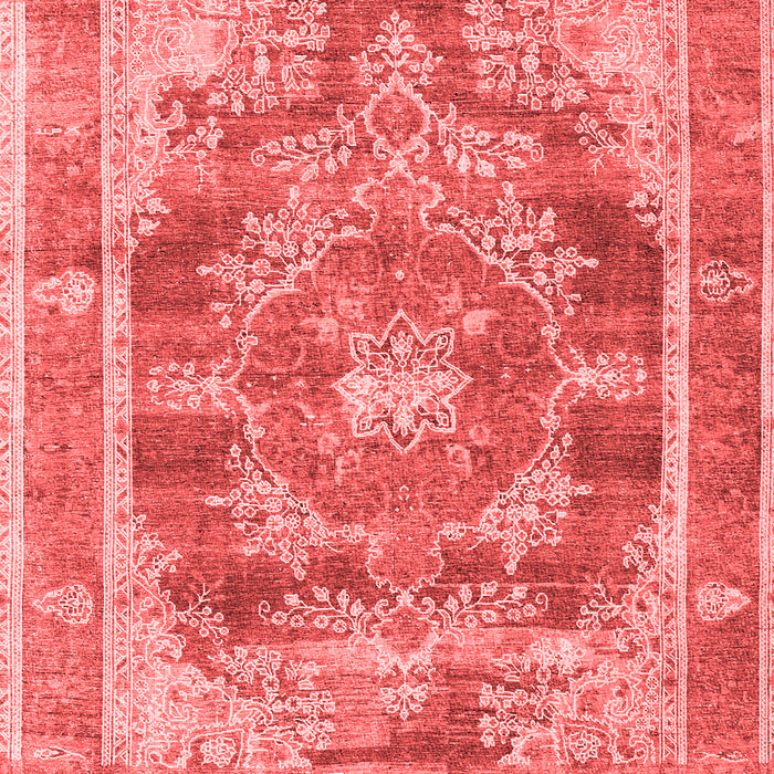 Machine Washable Persian Red Traditional Rug, wshtr3438red