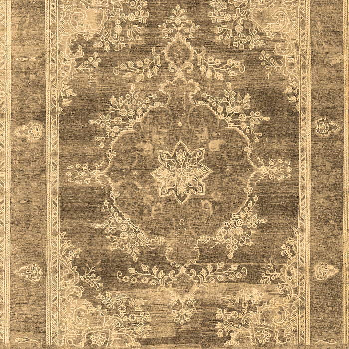 Machine Washable Persian Brown Traditional Rug, wshtr3438brn