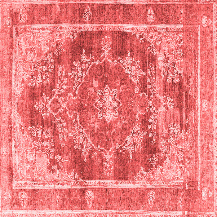 Machine Washable Persian Red Traditional Rug, wshtr3438red