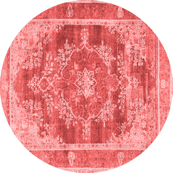 Machine Washable Persian Red Traditional Rug, wshtr3438red