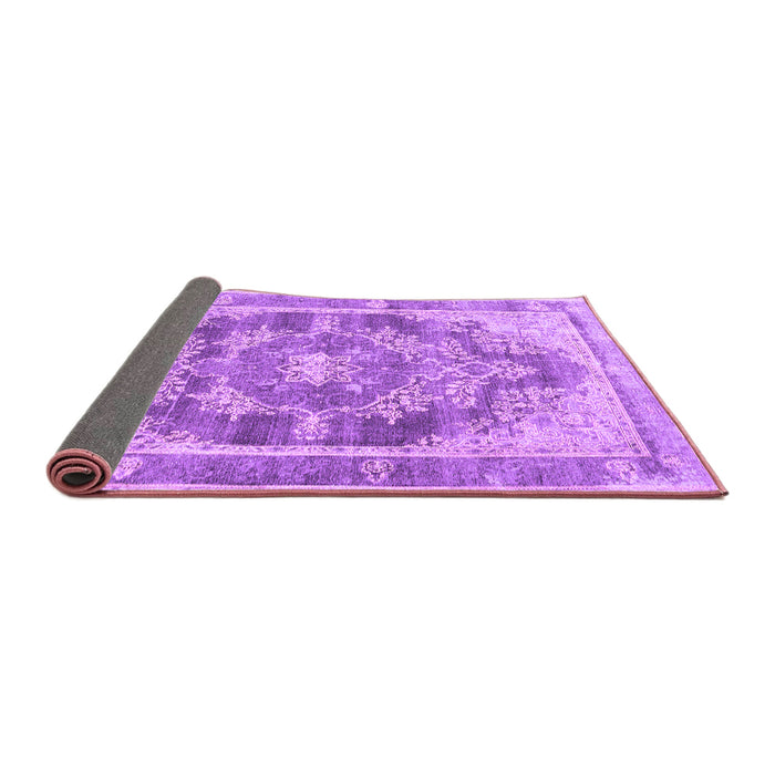 Sideview of Persian Purple Traditional Rug, tr3438pur