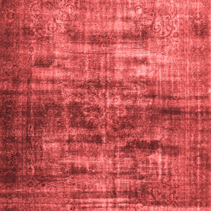 Machine Washable Persian Red Traditional Rug, wshtr3439red