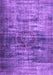 Machine Washable Persian Purple Traditional Area Rugs, wshtr3439pur