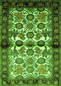 Persian Green Traditional Rug, tr343grn