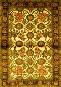 Persian Yellow Traditional Rug, tr343yw
