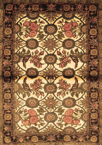 Persian Brown Traditional Rug, tr343brn