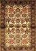 Persian Brown Traditional Rug, tr343brn