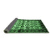 Sideview of Persian Emerald Green Traditional Rug, tr343emgrn