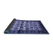 Sideview of Persian Blue Traditional Rug, tr343blu