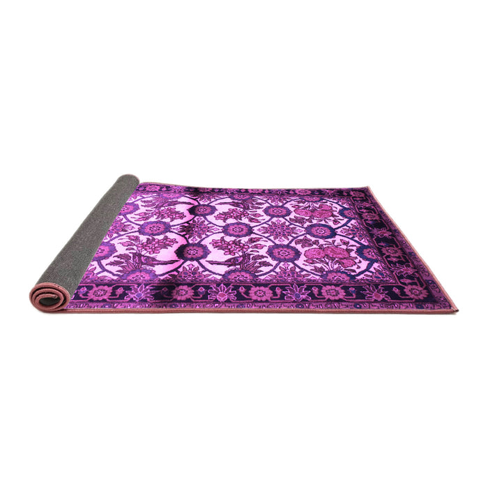 Sideview of Persian Purple Traditional Rug, tr343pur