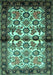 Persian Turquoise Traditional Rug, tr343turq