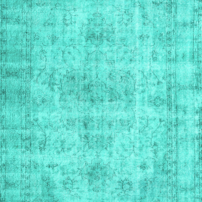 Machine Washable Persian Turquoise Traditional Area Rugs, wshtr3440turq
