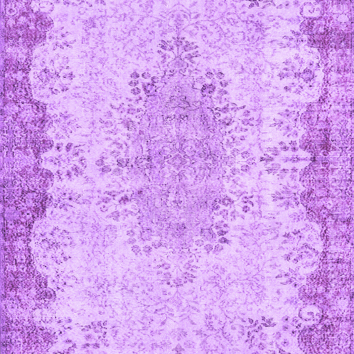 Machine Washable Persian Purple Traditional Area Rugs, wshtr3441pur