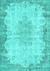 Persian Turquoise Traditional Rug, tr3441turq