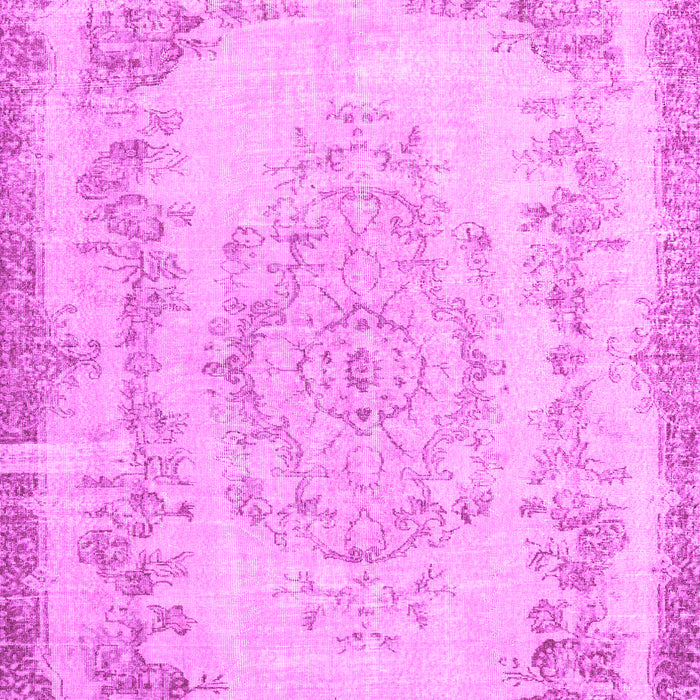 Machine Washable Persian Pink Traditional Rug, wshtr3442pnk