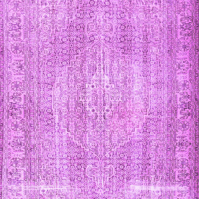 Machine Washable Persian Purple Traditional Area Rugs, wshtr3443pur