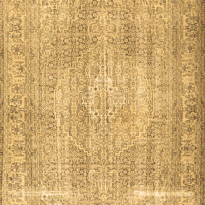 Machine Washable Persian Brown Traditional Rug, wshtr3443brn
