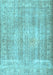 Persian Light Blue Traditional Rug, tr3443lblu