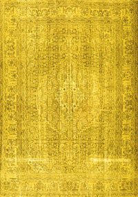 Persian Yellow Traditional Rug, tr3443yw