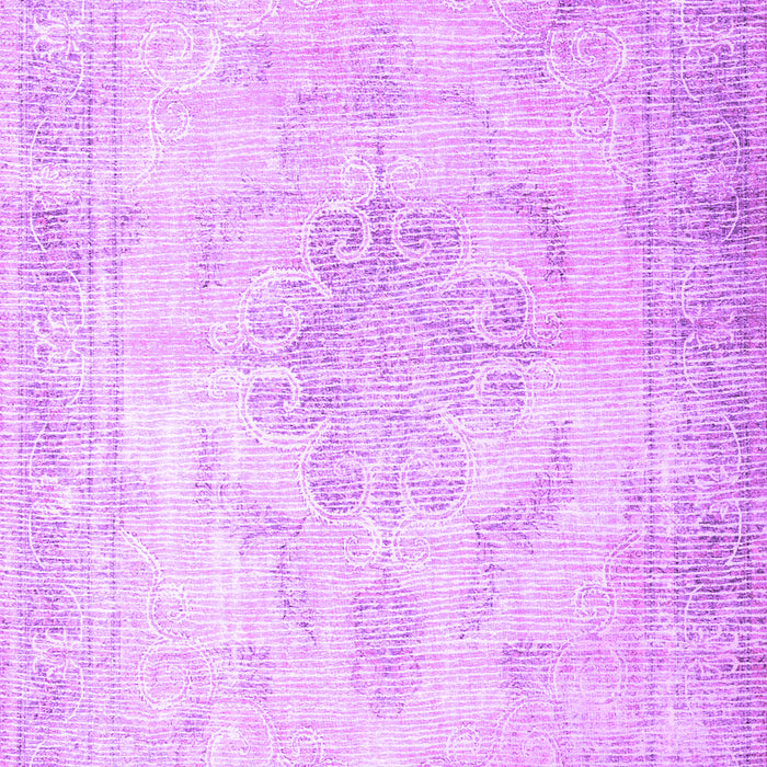 Machine Washable Persian Purple Traditional Area Rugs, wshtr3444pur
