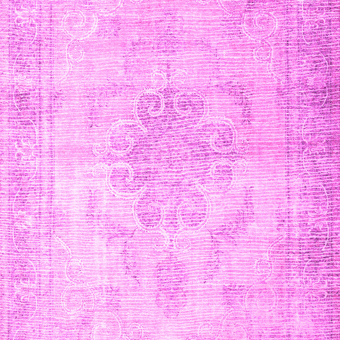 Machine Washable Persian Pink Traditional Rug, wshtr3444pnk