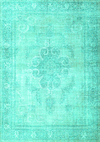 Persian Turquoise Traditional Rug, tr3444turq