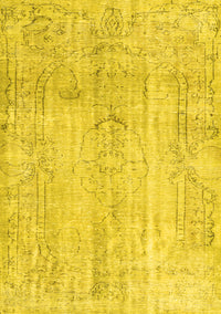 Persian Yellow Traditional Rug, tr3445yw