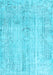 Persian Light Blue Traditional Rug, tr3445lblu