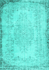 Persian Turquoise Traditional Rug, tr3447turq