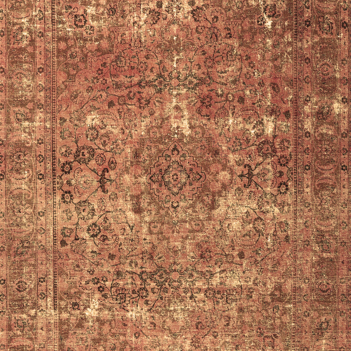 Machine Washable Persian Brown Bohemian Rug, wshtr3448brn