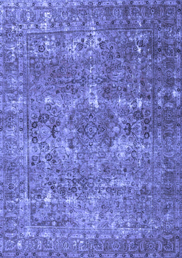 Persian Blue Bohemian Rug, tr3448blu