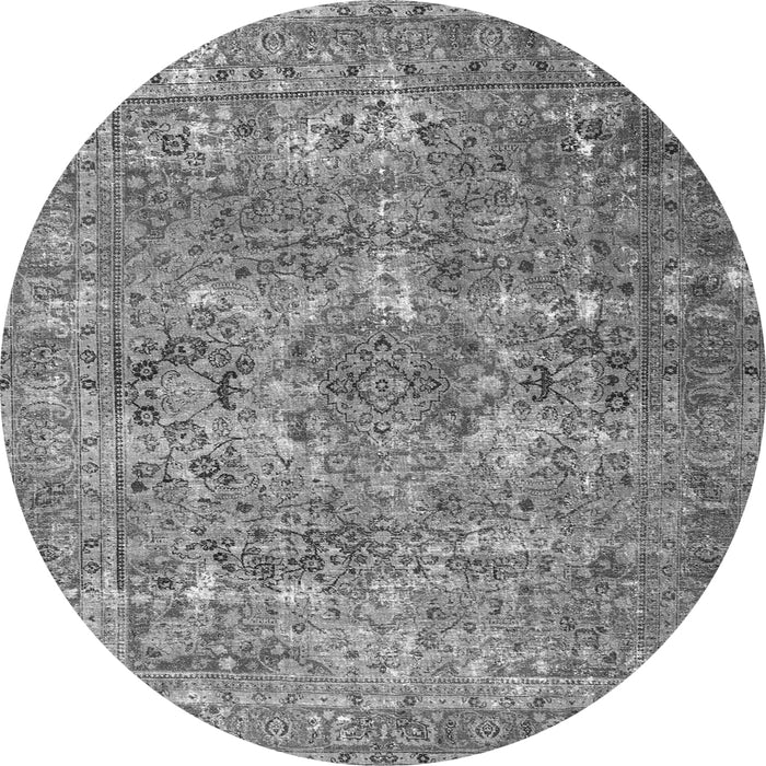 Machine Washable Persian Gray Bohemian Rug, wshtr3448gry