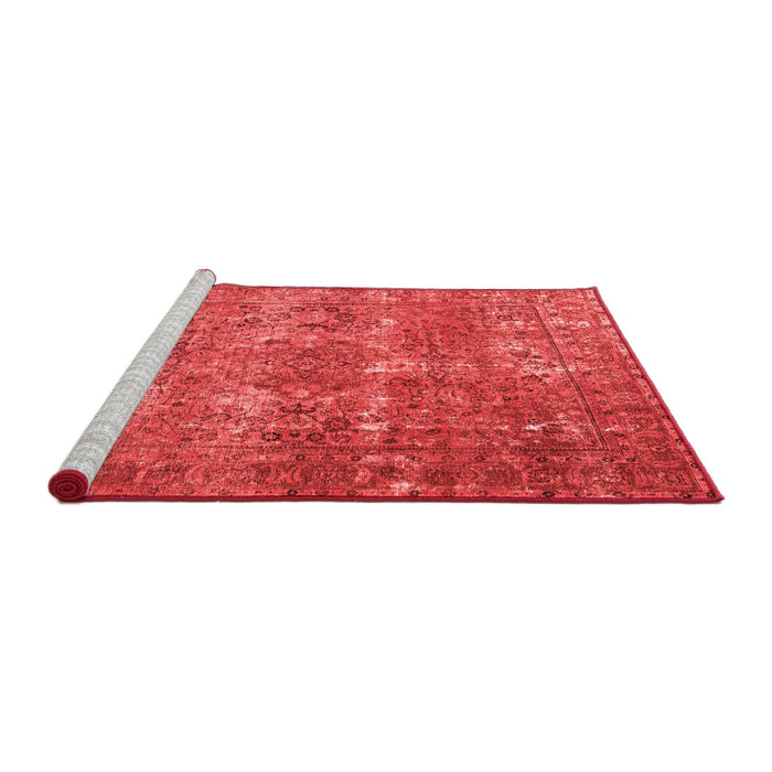 Bohemian Red Washable Rugs