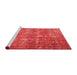 Bohemian Red Washable Rugs