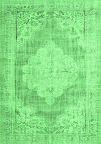 Persian Emerald Green Traditional Rug, tr3449emgrn