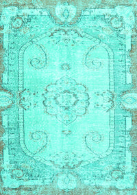 Persian Turquoise Traditional Rug, tr3450turq