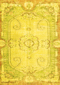 Persian Yellow Traditional Rug, tr3450yw