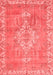 Medallion Red Traditional Area Rugs